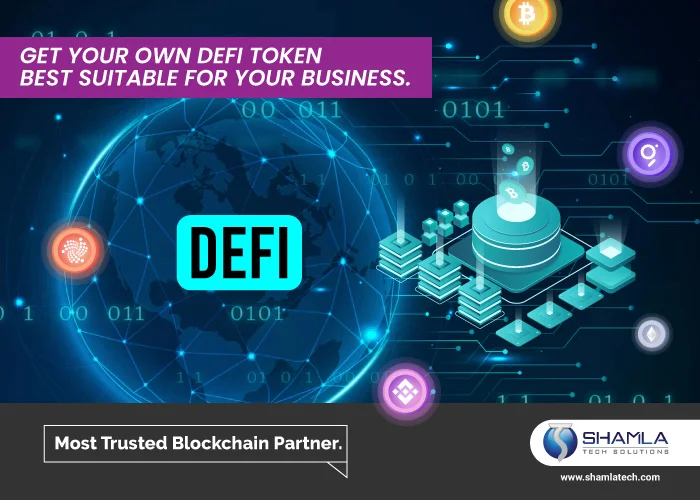 Defi Tokens development