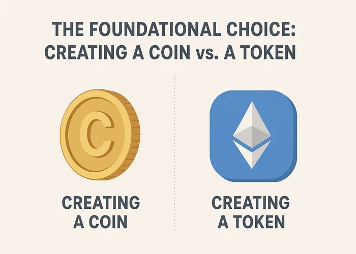 Creating a Coin vs. a Token