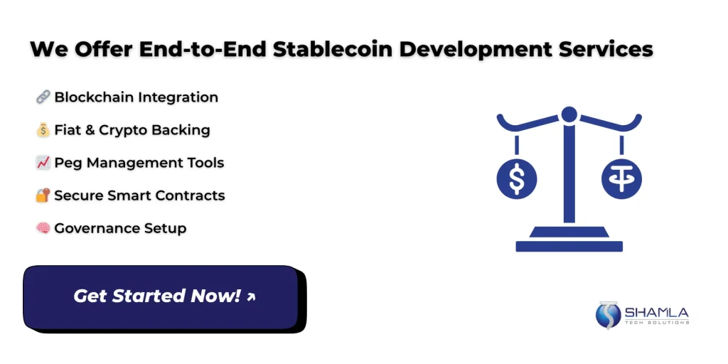 End to end stablecoin development