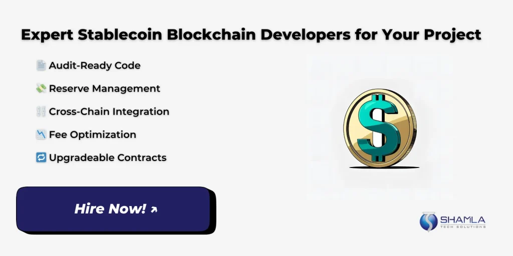 Expert stablecoin development