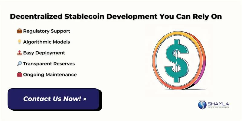 Decentralized stablecoin development company