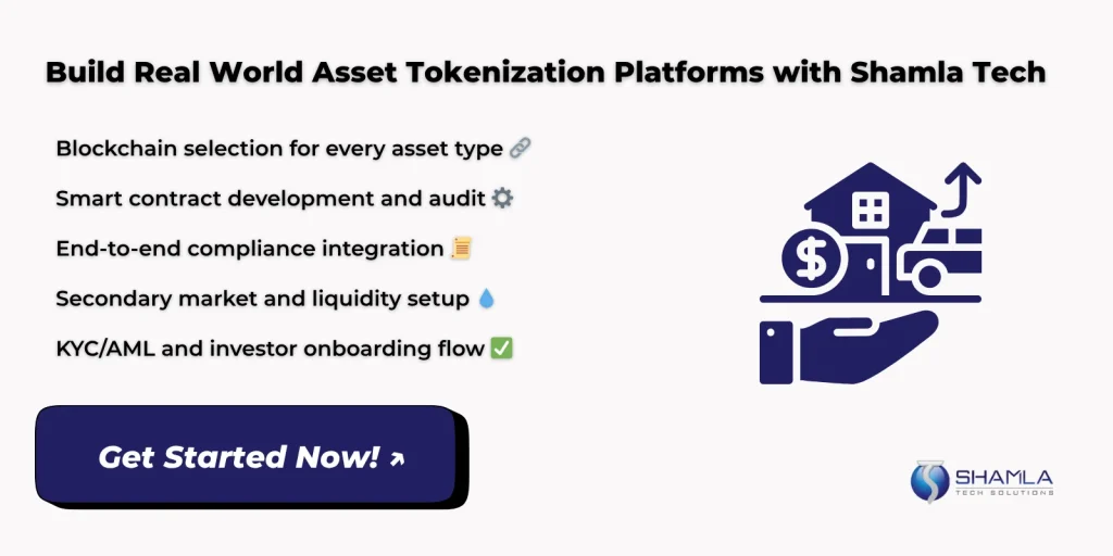 Tokenization of real world assets