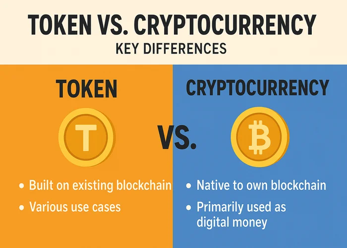 Token vs. Cryptocurrency: Key Differences
