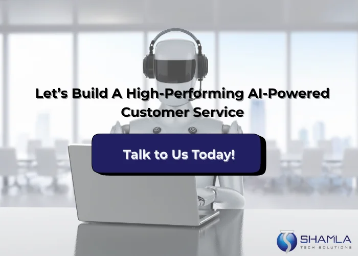 What are the benefits of using AI-powered customer service?