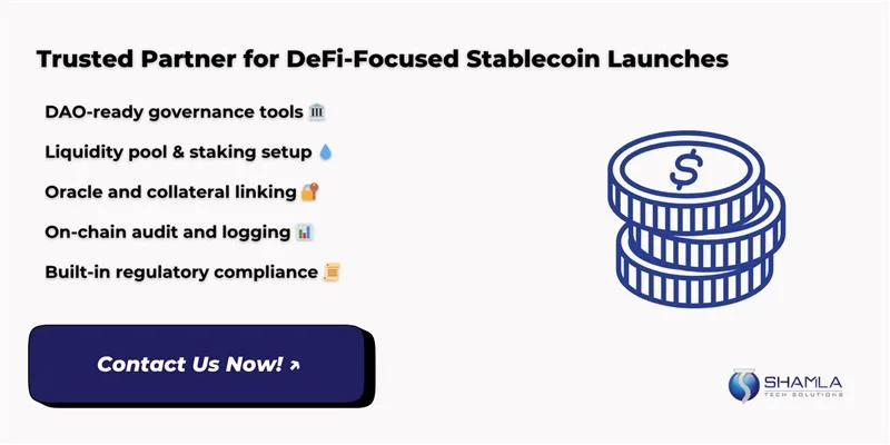 Defi Stablecoin Development