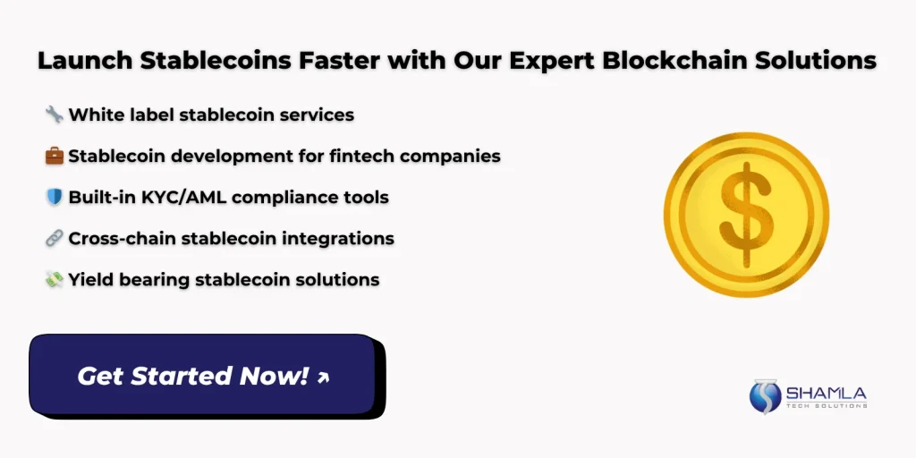 Launch white label stablecoin