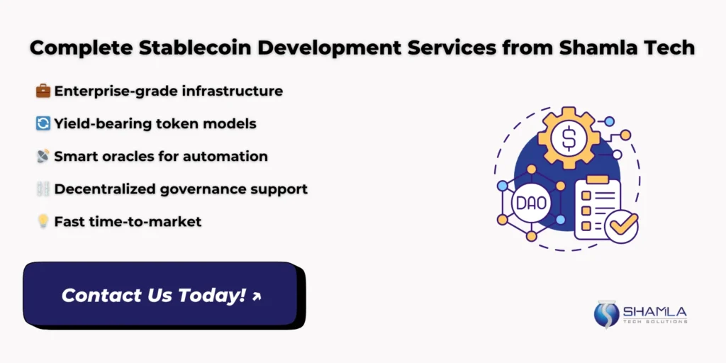 Stablecoin Development with Shamla Tech