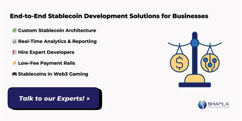 Stablecoin development solutions