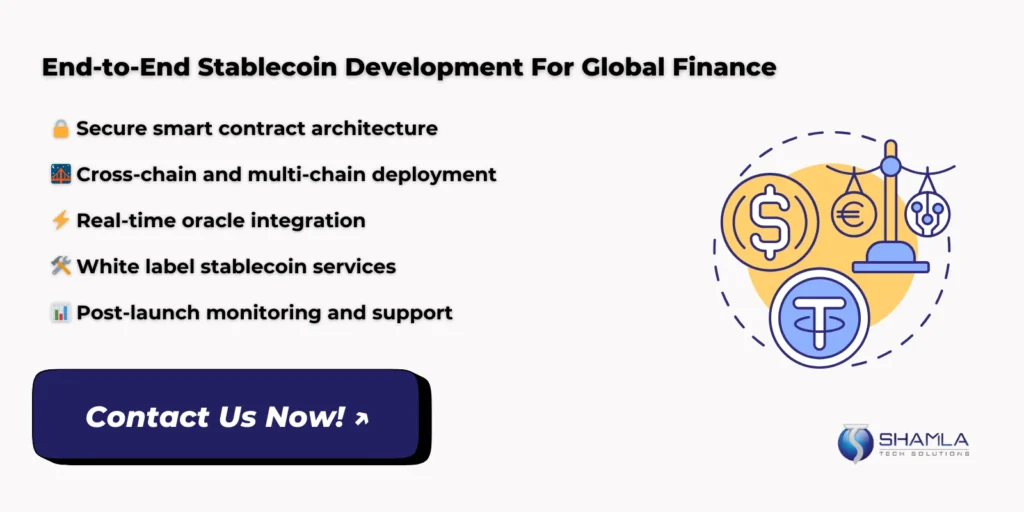 End to End stablecoin development