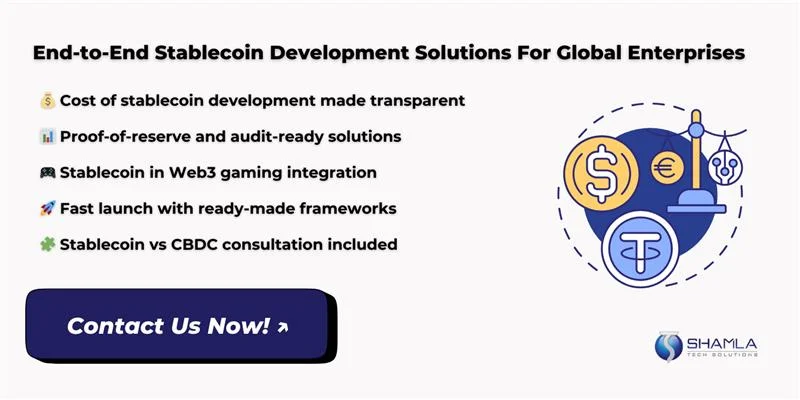 Stablecoin development solution