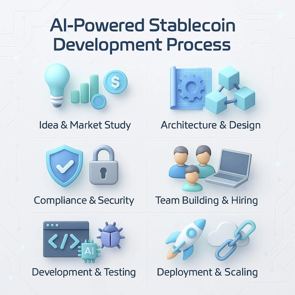 AI-Powered Stablecoin Development Process