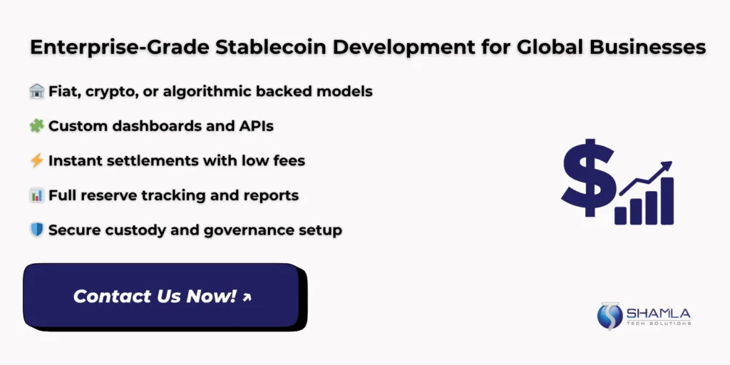 Stablecoin development for global business