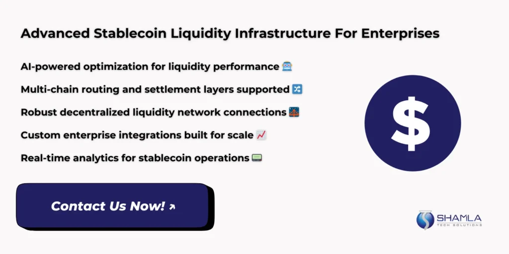 Advanced stablecoin liquidity