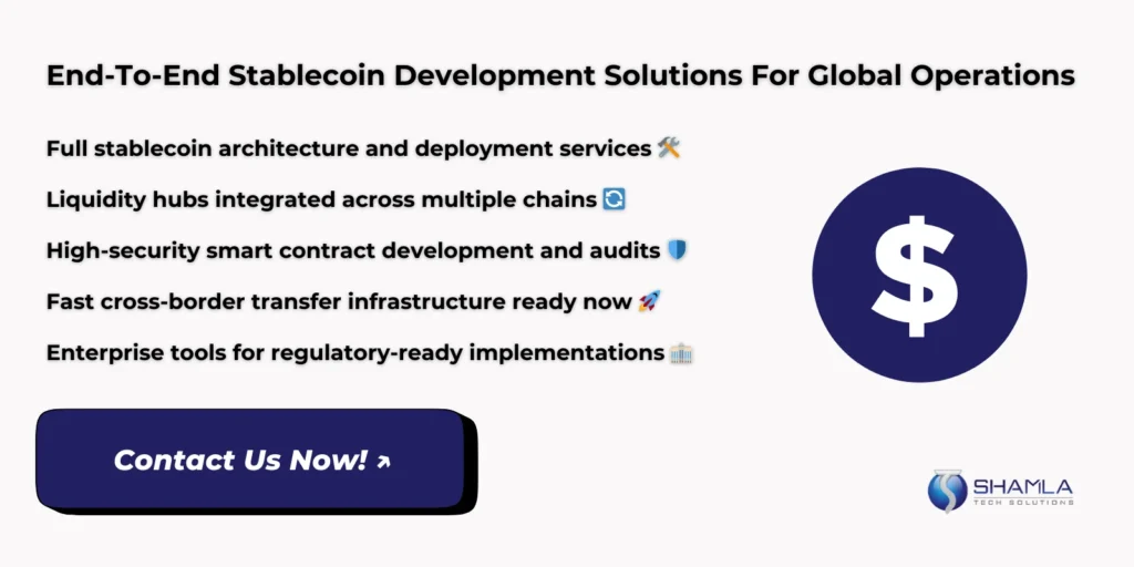 Stablecoin development solutions